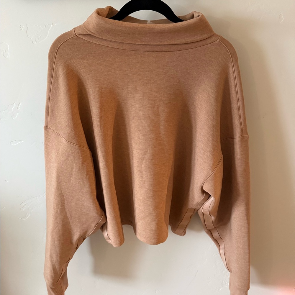 Rhone DreamGlow Mock Neck Sweatshirt L